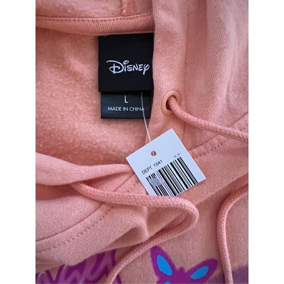 Disney Lilo & Stitch Angel Split Dye Sweatshirt - (Lg) - Picture 7 of 7